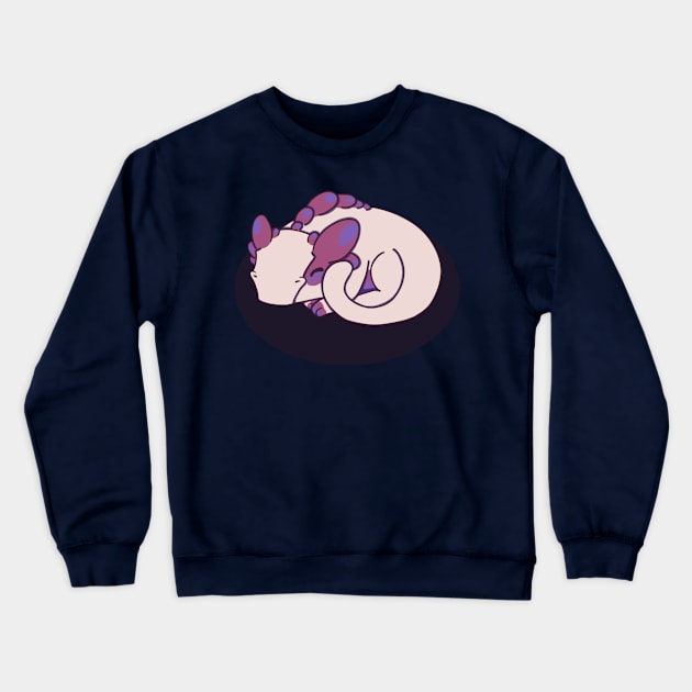 Pink Baby Dragon :: Dragons and Dinosaurs Crewneck Sweatshirt by Platinumfrog